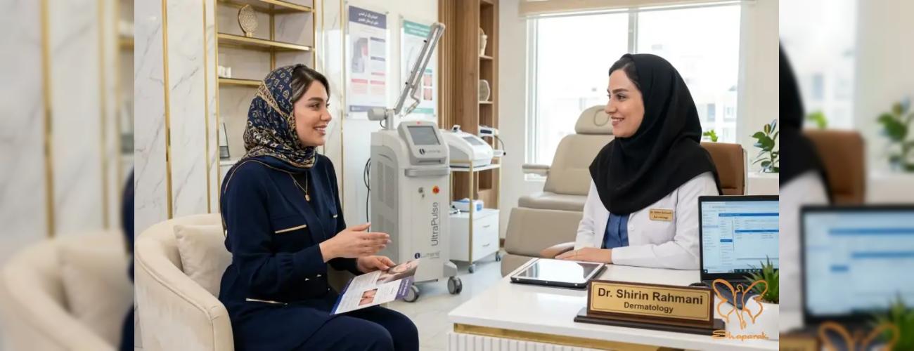 پایان لک‌های ماکولار در یک جلسه! راز درمان با لیزر CO2 در کلینیک شاپرک مشهد