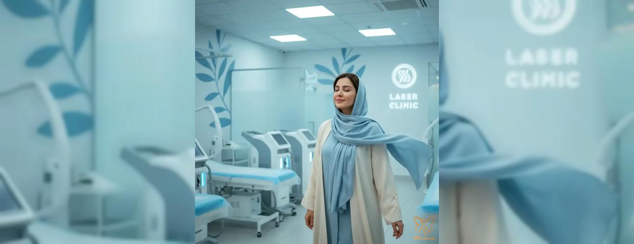 کولینگ لیزر چگونه از سوختگی پوست جلوگیری می‌کند؟ راهنمای علمی شاپرک