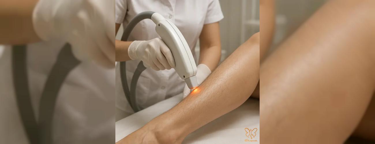 درمانهای پیشرفته شاپرک طلایی مشهد برای محو کامل عوارض ناشی از لیزر موهای زائد