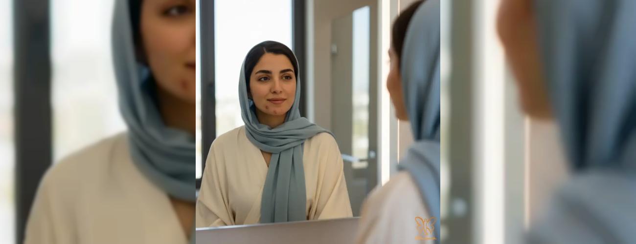 جنگ هورمون‌ها روی صورت شما: چرا دقیقا ۷ روز به پریود جوش می‌زنید؟
