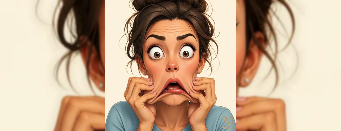 آیا می‌دانید کشیدن پوست صورت در حالت تعجب، چه تأثیری بر افتادگی آن دارد؟