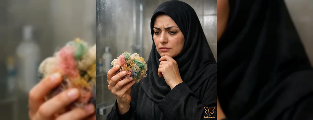 خداحافظی با جوش بدن: آیا لیف توری شما لانه کپک شده است؟ + راهکار پاکسازی