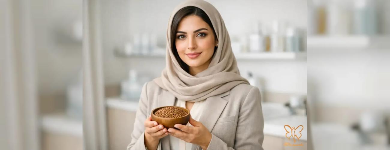 درمان قطعی ریزش مو با تخم کتان و جدیدترین متدهای کلینیک شاپرک طلایی