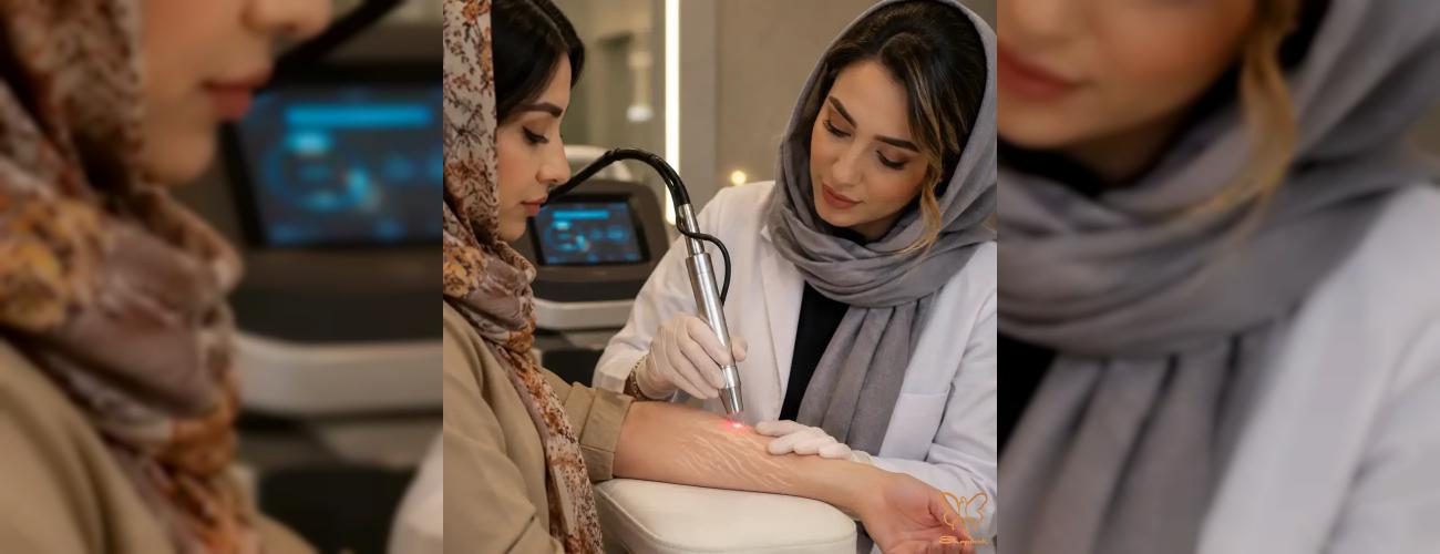 آیا استریا (ترک‌های پوستی) برگشت‌پذیر است؟ | درمان نوین در کلینیک شاپرک طلایی مشهد 