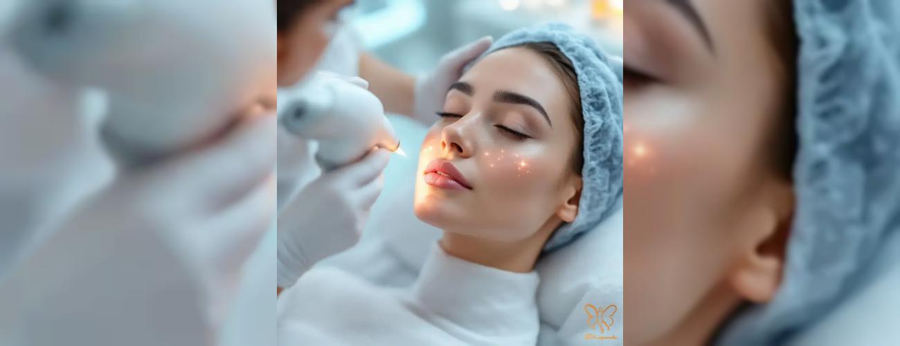 ترکیب طلایی فوتونا فرکشنال و PRP راز جوانسازی بی‌نظیر پوست در کلینیک شاپرک طلایی