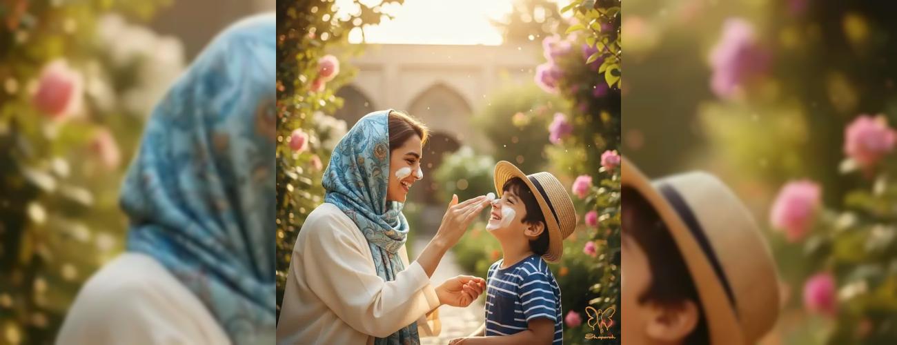 راهنمای کامل روتین پوستی کودکان | توصیه‌های پزشکان کلینیک شاپرک طلایی مشهد