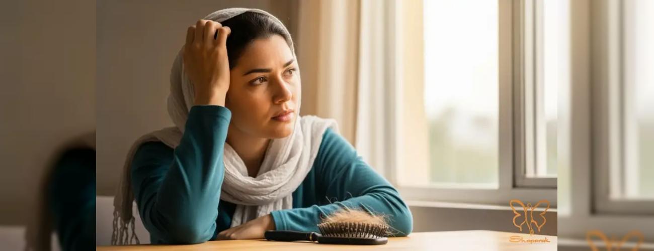 ریزش مو بعد از کرونا یا زایمان: آیا این ریزش دائمی است؟ برنامه درمانی 3 مرحله‌ای