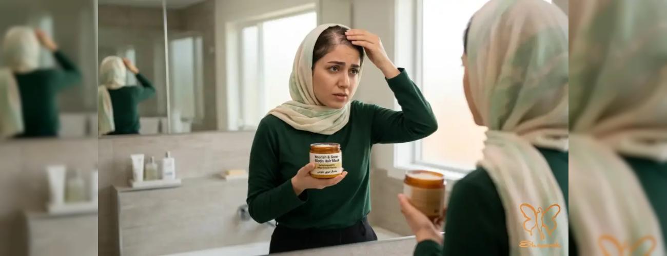 آیا ماسک مو باعث ریزش مو می‌شود؟ (بررسی اشتباهات رایج + راهکار درمانی)