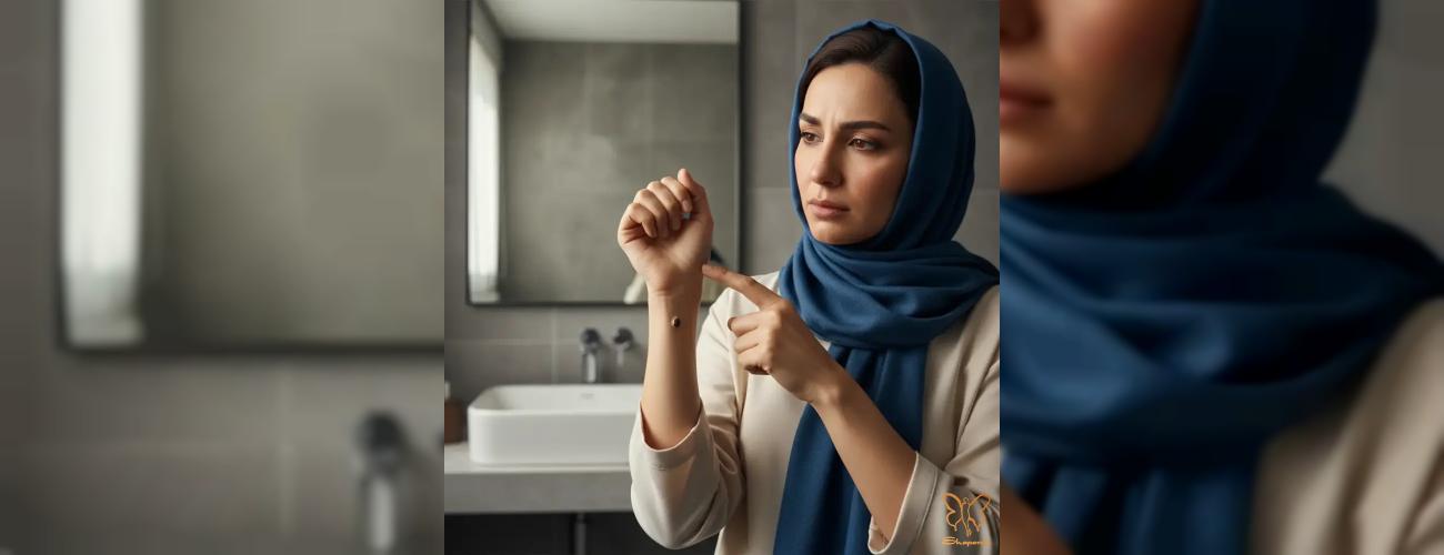 ۵ علامت خطرناک روی پوست شما: آیا خال شما سرطانی است؟ (راهنمای کامل در مشهد)