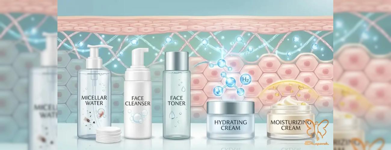 روتین شستشوی صورت + درمان های کلینیک شاپرک مشهد 