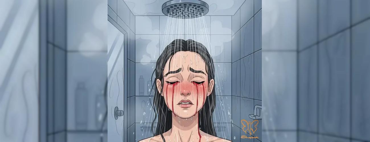 چرا نباید در حمام گریه کنید؟ (تاثیر وحشتناک ترکیب اشک شور و آب داغ بر پوست حساس)