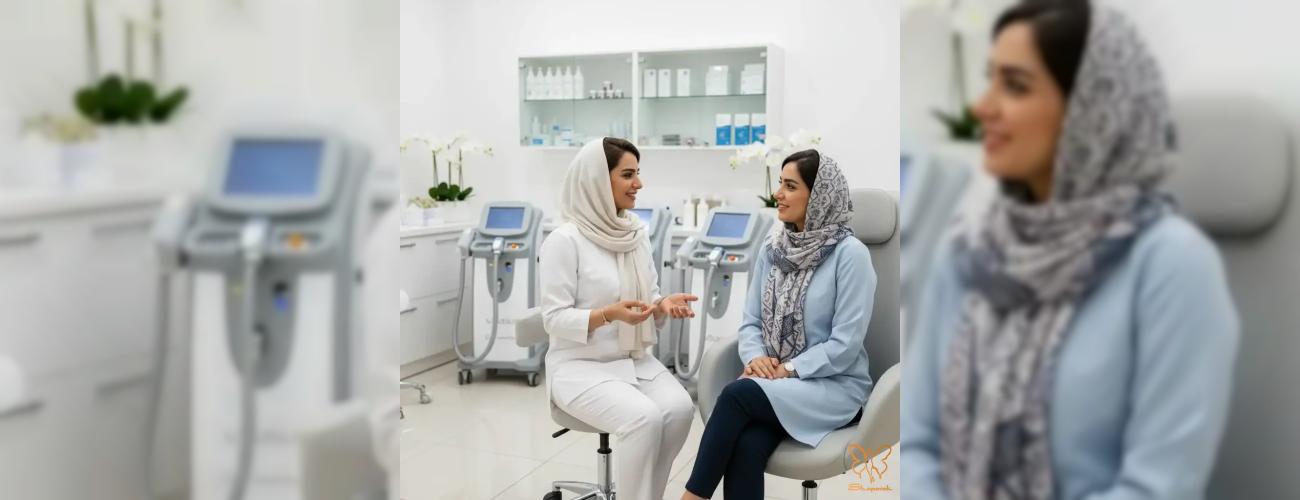 لیزر موهای زائد در مشهد با مشاوره رایگان و تست شات