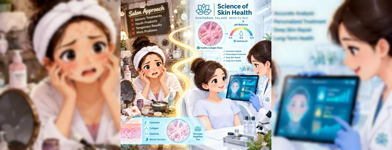 فیشیال سالنی یا کلینیکی؟ خطرات شوکه‌کننده‌ای که آرایشگاه‌ها به شما نمی‌گویند!