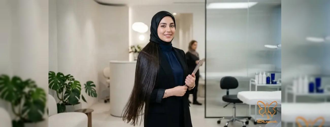 راهنمای مراقبت و آبرسانی موهای کراتین شده؛ جلوگیری از خشکی و وز در کلینیک شاپرک طلایی مشهد
