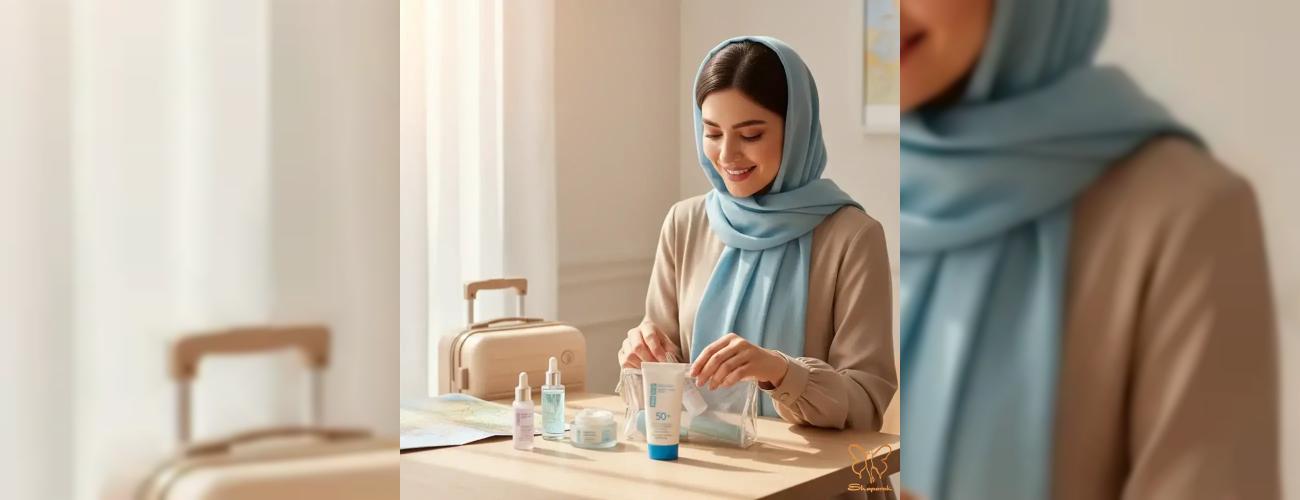 راهنمای کامل مراقبت از پوست در سفر | از کابوس جوش و لک جلوگیری کنید!