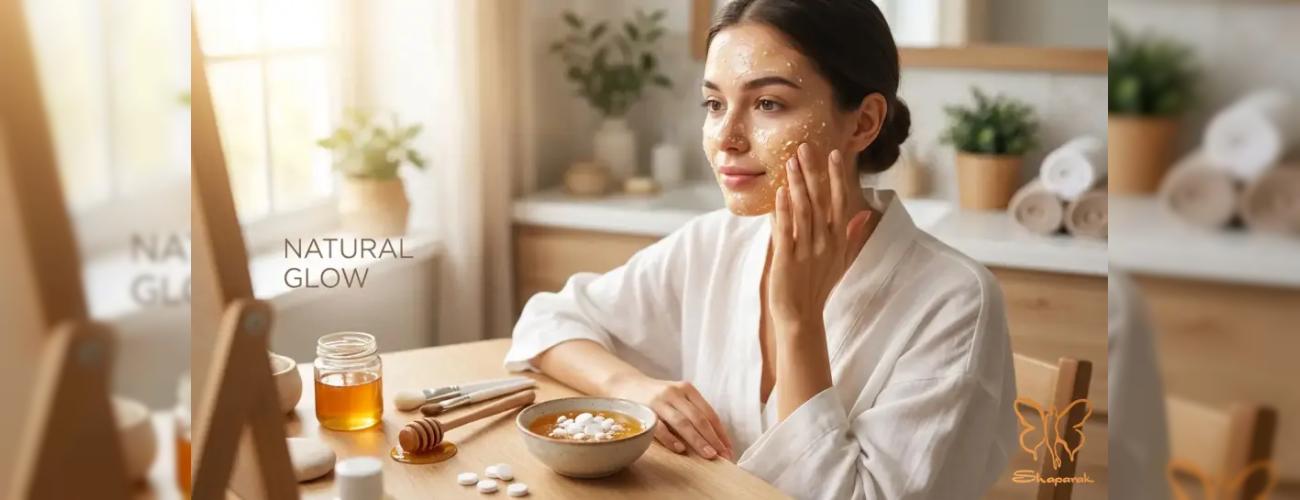 ماسک آسپرین و عسل یا لایه برداری کلینیکی در مشهد؟ (بررسی مزایا و خطرات)