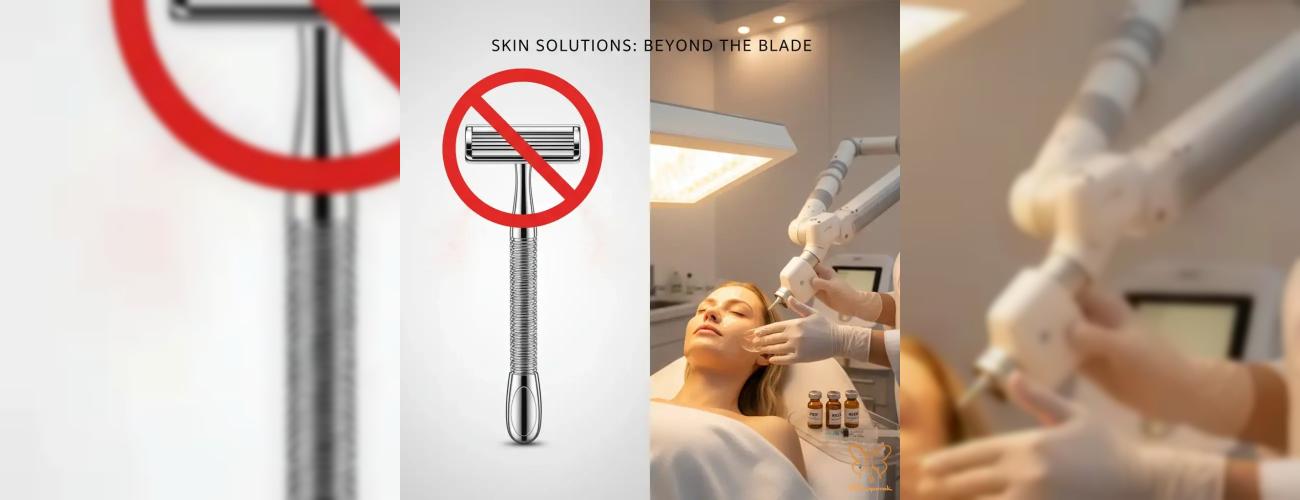 آیا ژیلت پوست را تیره می‌کند؟ پاسخ قطعی و معرفی 7 روش درمانی در مشهد