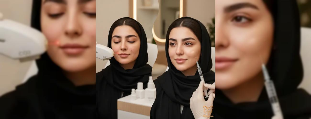 مقایسه جامع الانسه و لیزر CO2: کدام روش برای اسکار صورت شما معجزه می‌کند؟