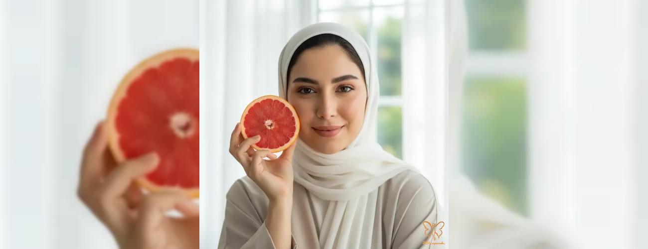 معجزه گریپ فروت برای پوست؛ خداحافظی با لک صورت در کلینیک شاپرک مشهد