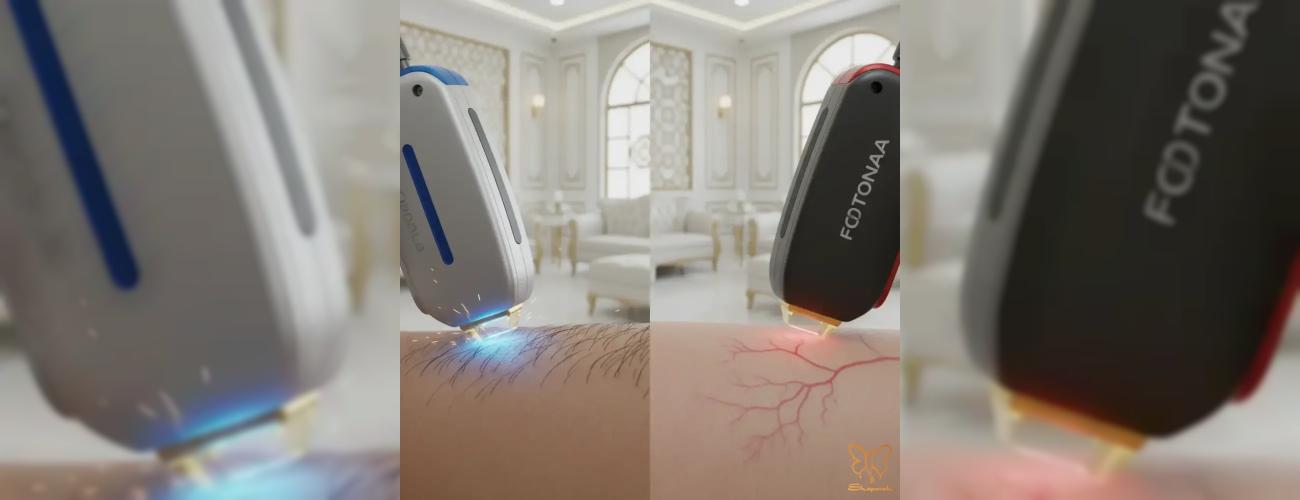 لیزر مو یا لیزر عروق؟ راز تشخیص هوشمند دستگاه‌های لیزر در کلینیک شاپرک