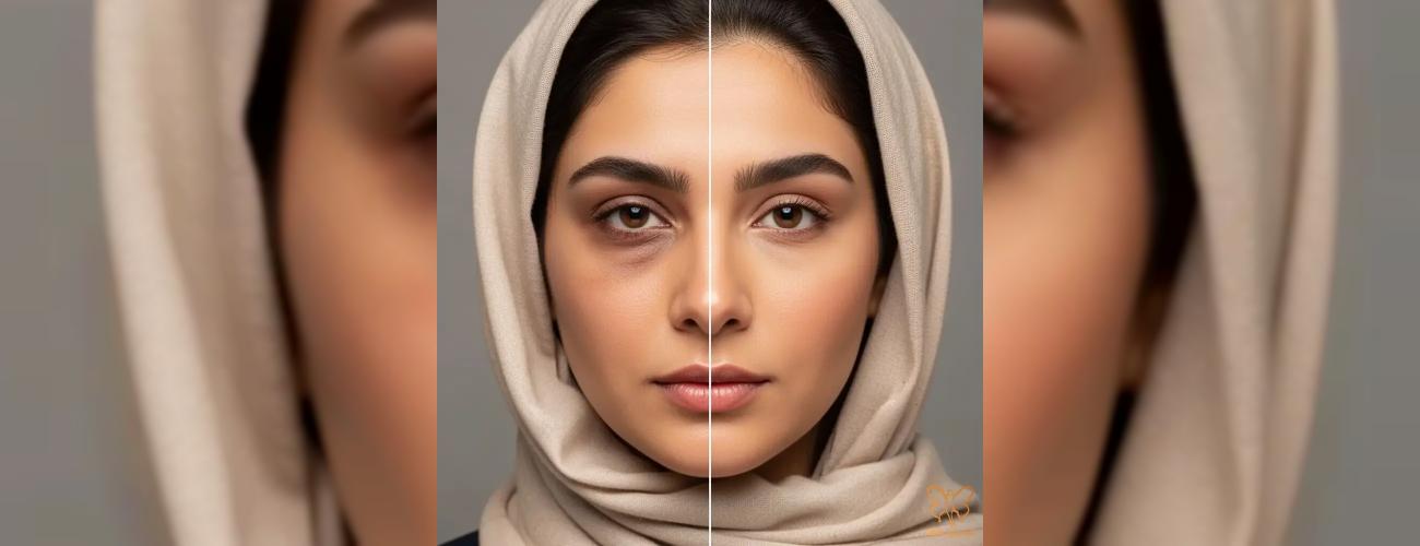گودی زیر چشم شما از کدام نوع است؟ راهنمای انتخاب بین فیلر، آر اف فرکشنال و کربوکسی‌تراپی