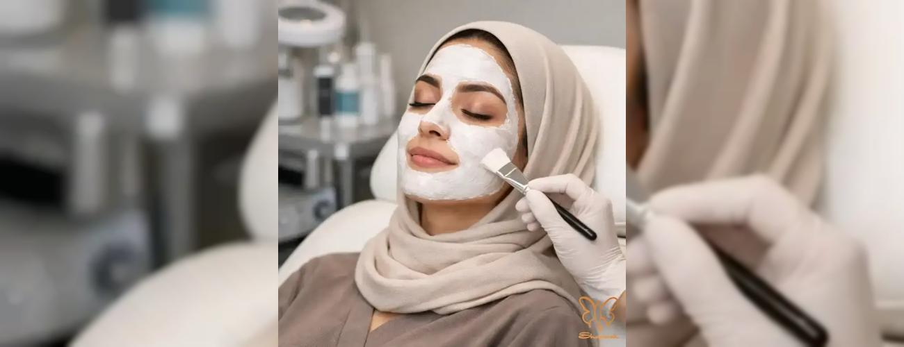 راهنمای کامل انتخاب ماسک برای التهاب صورت | تجربه کلینیک شاپرک طلایی مشهد