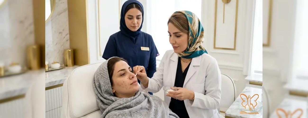  درمان قطعی لک صورت در مشهد؛ نیدلینگ گلوکال بهتر است یا آر اف فرکشنال؟