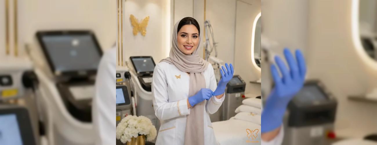 خلاصی از حساسیت به لاتکس و بازسازی پوست در کلینیک شاپرک طلایی مشهد