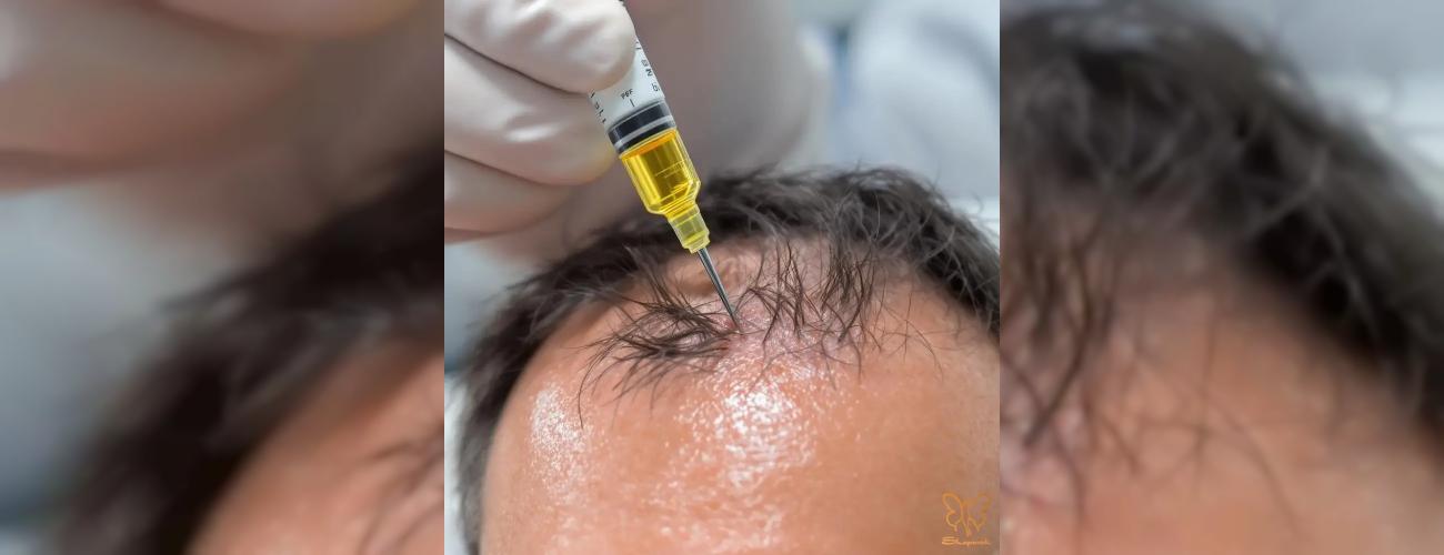 توقف ریزش موی آندروژنیک در کلینیک شاپرک طلایی: مزایای درمان‌های مبتنی بر فاکتورهای رشد