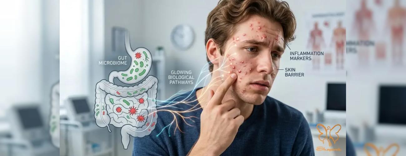 ارتباط پنهان باکتری های معده و جوش صورت؛ راز داشتن پوست صاف در کلینیک شاپرک طلایی مشهد