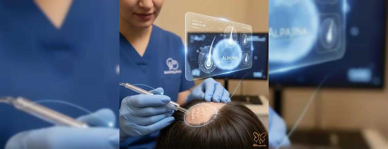 درمان ریزش مو سکه ای با جدیدترین متد در مشهد (هیرفیلر آلپاژینا)