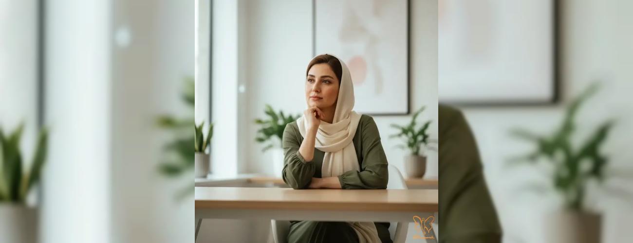 (چروک متفکر): چگونه تکیه دادن صورت به دست، باعث عدم تقارن و پیری زودرس می‌شود؟