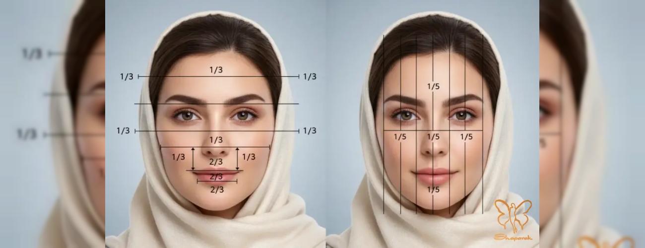نسبت طلایی صورت (عدد فی) چیست؟ راز کانتورینگ چهره با فیلر و بوتاکس در مشهد