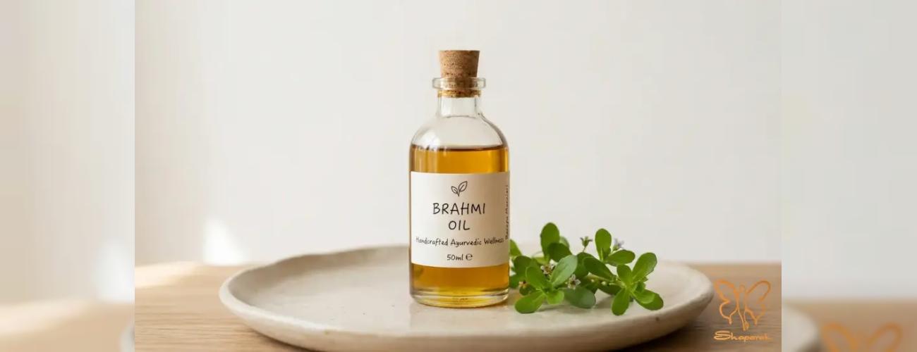 خواص روغن براهمی برای رشد مو + روتین کلینیک شاپرک مشهد