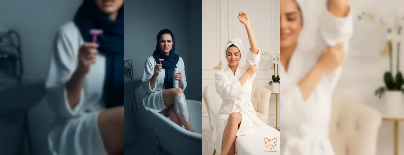 کدام بهتر است؟ لیزر، اپیلاسیون یا شیو؟ پاسخ نهایی برای پوستی صاف و بدون مو