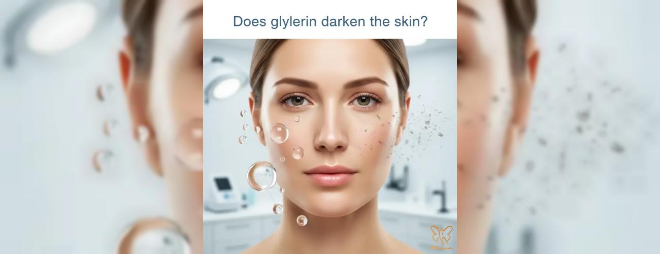 آیا گلیسیرین پوست را تیره می‌کند؟ (حقایق پنهان + درمان فوری در مشهد)