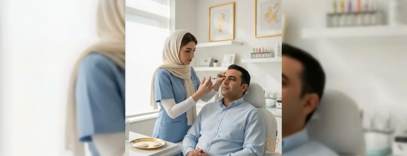 تفاوت تزریق بوتاکس آقایان و خانم‌ها چیست؟ 4 نکته کلیدی که فقط برای آقایان است