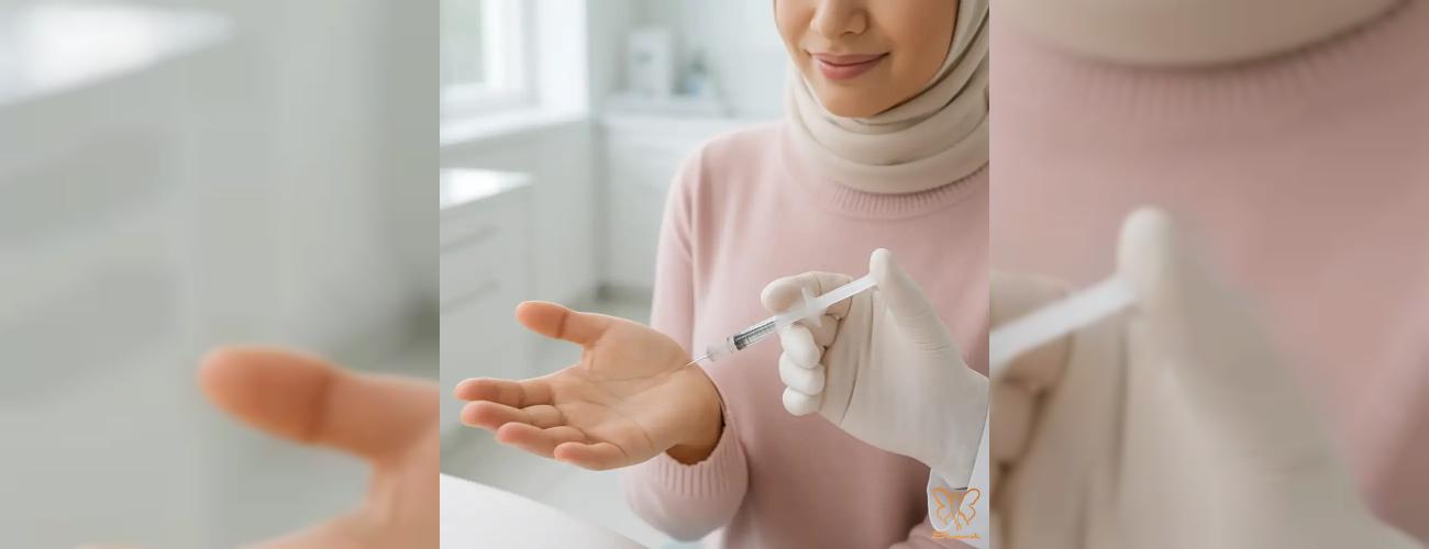 خداحافظی با دستان خیس: درمان تعریق کف دست با تزریق بوتاکس 