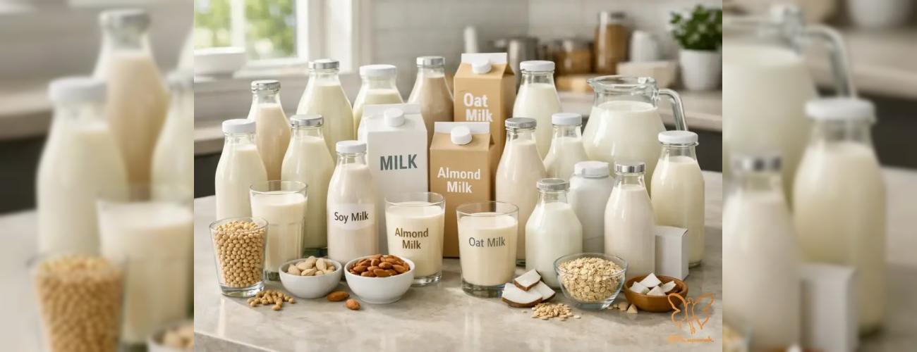 آیا شیرهای گیاهی (بادام، سویا، جو) باعث جوش‌های هورمونی می‌شوند؟