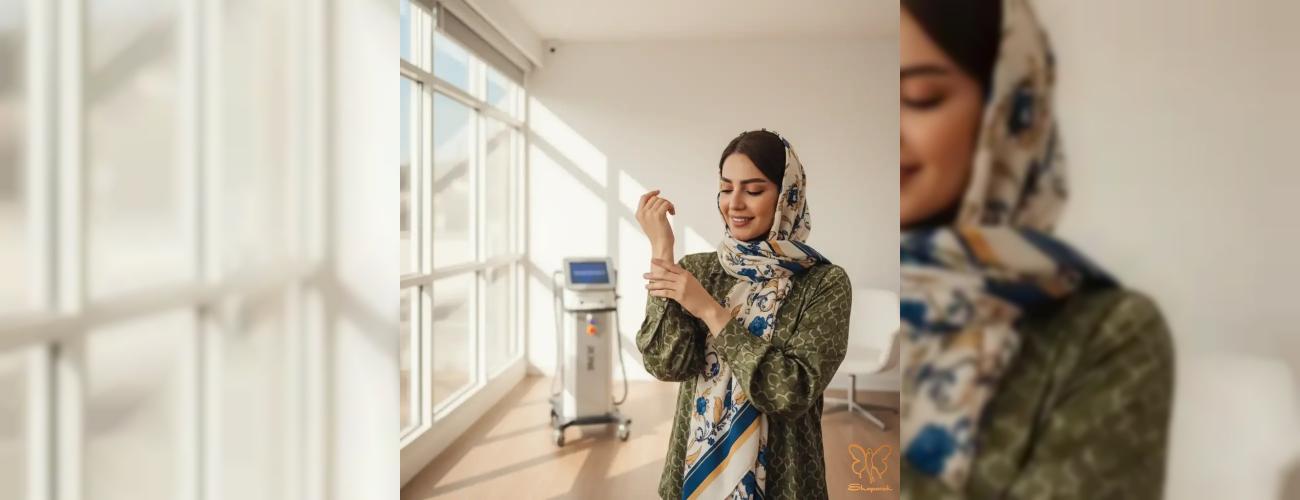 ریزش مو بعد از لیزر چقدر طول می‌کشد؟ | راهنمای کامل کلینیک شاپرک طلایی