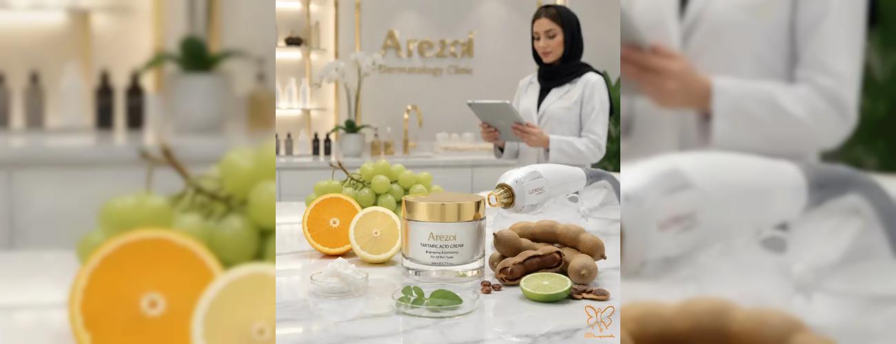 اسید تارتاریک برای جوانسازی پوست + معرفی بهترین کلینیک پوست مشهد