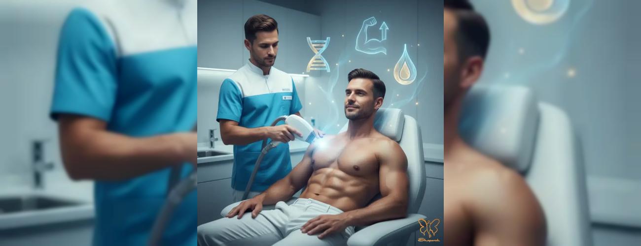 لیزر موهای زائد آقایان و ترس از ناباروری: حقیقت چیست؟ | پاسخ قطعی کلینیک شاپرک طلایی