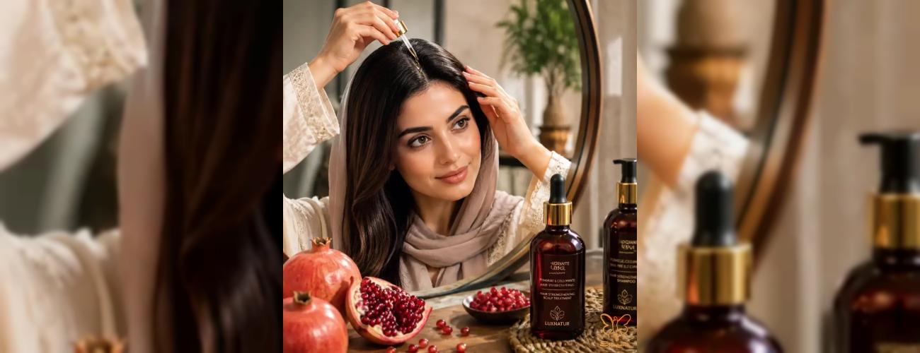 معجزه روغن هسته انار برای مو، راز داشتن موهایی پرپشت و درخشان