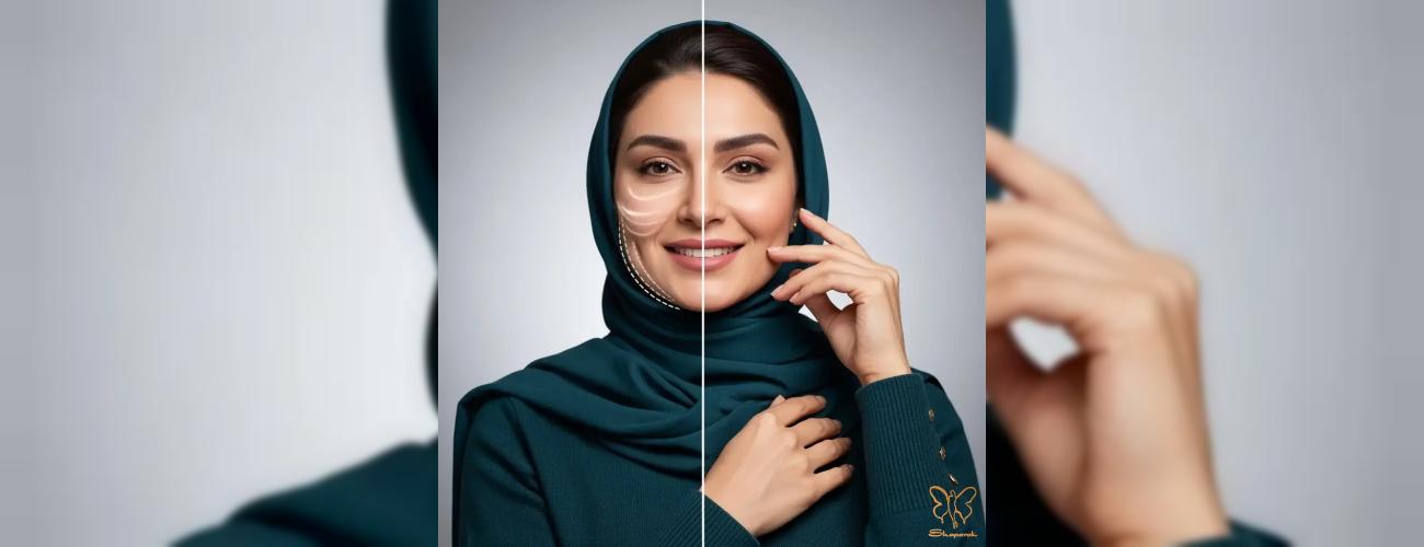افتادگی پوست صورت شما را خسته نشان می‌دهد؟ راه حل موثر در کلینیک شاپرک طلایی مشهد