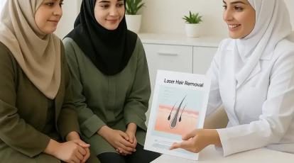 آیا لیزر موهای زائد برای نوجوانان مناسب است؟راهنمای کلینیک شاپرک برای والدین