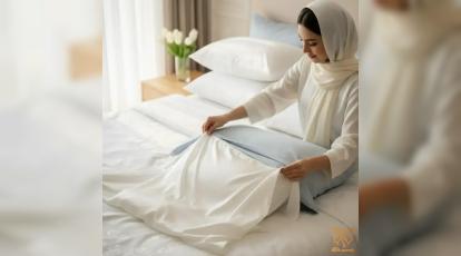 راز پوست شفاف در خواب؛ تاثیر منسوجات بر آکنه و درمان آن در مشهد