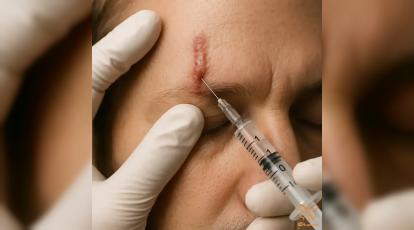 چرا جای زخم سفت می‌شود؟ راهکارهای فوری رفع گوشت اضافه در کلینیک شاپرک مشهد