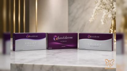 کدام مدل ژل ژوویدرم آمریکایی بهتر است؟ ( مقایسه Voluma ، Volift و Ultra) شاپرک طلایی مشهد