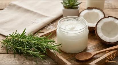 رزماری و نارگیل به کف سر یا ساقه مو؟ + روتین پیشرفته کلینیک شاپرک مشهد