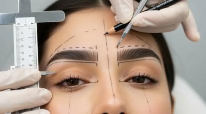 کاشت ابرو VIP در کلینیک شاپرک طلایی مشهد